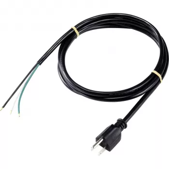 Sygonix SY-5043454 Napájací kábel čierny 2,00 m
