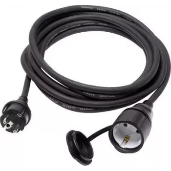 SYGONIX SY-5044440 Predlžovací kábel 16 A čierny 5 m