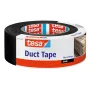 tesa 56498-00000-15 Tkaninová páska čierna 50 m x 50 mm