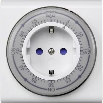 Sygonix SY-5045302 Analógové odpočítavacie časové relé zásuvka IP20