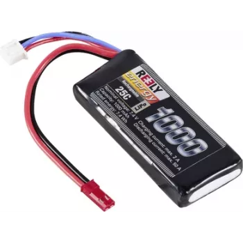 Reely LiPo batéria 7,4V 1000mAh 2S 25C Softcase s BEC konektorom RE-7849758