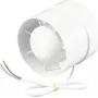 Sygonix SY-5233248 rúrkový ventilátor 230 V/AC 130 m³/h 100 mm biely