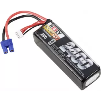Reely LiPo batéria 11,1V 2400mAh 3S 20C Softcase EC3 (RE-7853469)