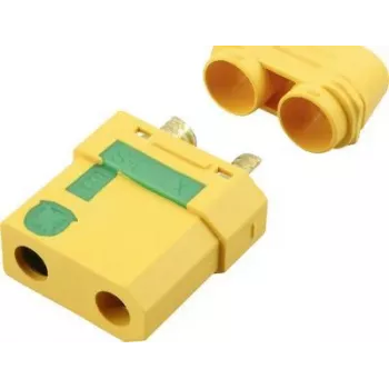 Reely RE-6685311 XT90-S pozlátený anti-spark batériový konektor samica (1 ks)