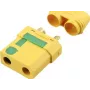 Reely RE-6685311 XT90-S pozlátený anti-spark batériový konektor samica (1 ks)