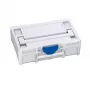 Tanos Systainer³ XXS 33 transportná krabica, ABS plast, 105 x 31,3 x 66 mm, stohovateľná, prachotesná 83000089