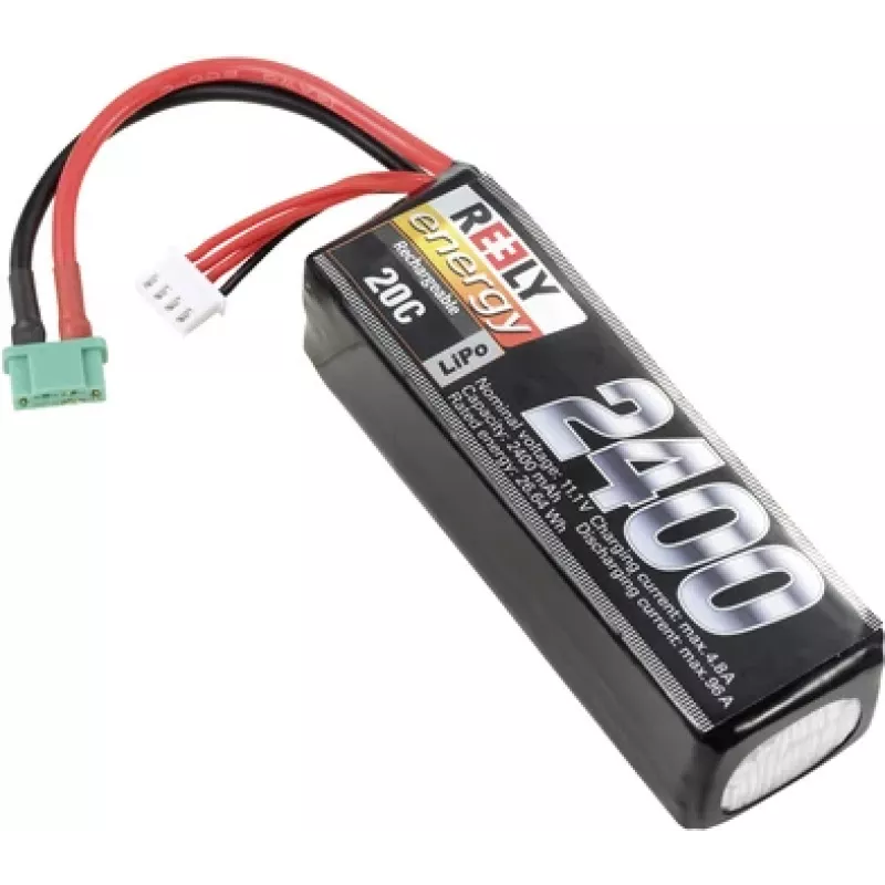Reely LiPo batéria 11,1 V 2400 mAh 3S 20C Softcase MPX RE-7853475