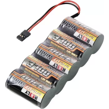 Reely NiMH RC batériový pack 6 V 3700 mAh 5-článkový Sub-C Side-by-Side konektor JR RE-7856835