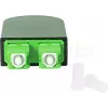 BLUELAN BlueOptics optický loopback adaptér OM5 50/125µm multimode SC/UPC duplex limetkovozelený keramická ferula -40°C až +85°C (BOLBSCOM5)