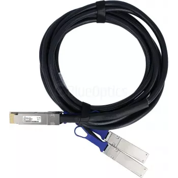 BlueLAN pasívny 200Gb/s QSFP56 na 2x 100Gb/s QSFP56 direct attach breakout kábel, 3 m, AWG26, kompatibilný s NVIDIA MCP7H50-H02AR26-BL