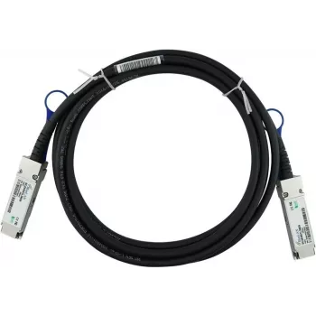 BlueLAN FN-CABLE-QSFP28-50CM-BL 0,5 m QSFP28 direct attach kábel, 100G, pasívny Twinax