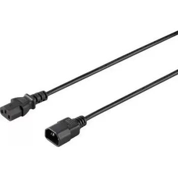 Sygonix SY-5042726 IEC C14 na C13 napájací kábel 0,5 m čierny