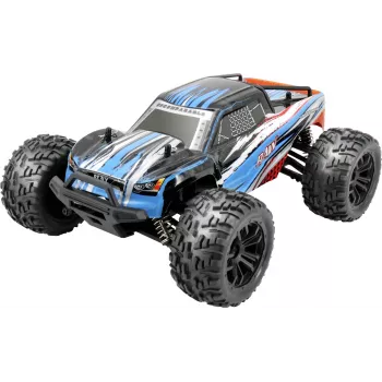 Reely RAW Blue Brushed 1:14 RC Monster Truck 4WD RTR 2,4 GHz s akumulátorom a nabíjačkou RE-7171113