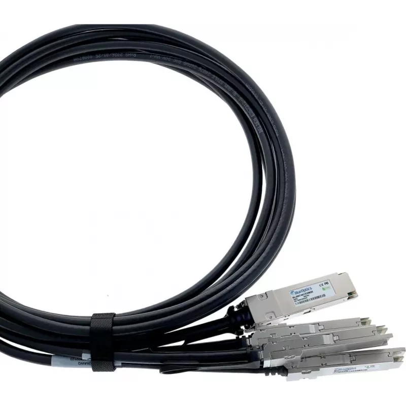 BlueLAN Juniper 720-095806 kompatibilný 400G QSFP-DD breakout DAC kábel 2m AWG26