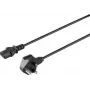 SYGONIX SY-5042738 napájací kábel CEE 7/7 na IEC C13 2 m čierny