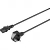 SYGONIX SY-5042738 napájací kábel CEE 7/7 na IEC C13 2 m čierny