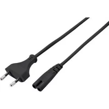 SYGONIX SY-5043508 napájací kábel Schuko na IEC C13 5m čierny