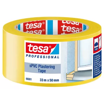 tesa 66001 čistiaca páska žltá 33 m x 50 mm 66001-00001-00