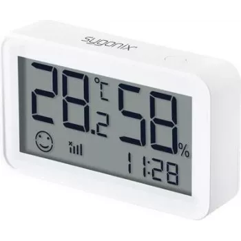 Sygonix termo/hygrometer App-based biely (SY-4904438)
