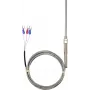 Sygonix M8 PT100 3-vodičová teplotná sonda, -50 až 300 °C, nehrdzavejúca oceľ, IP67, 2 m silikónový kábel SY-6085070
