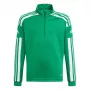 adidas Squadra 21 tréningové tričko mládež mikina zelená GP6471 116cm