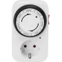 Sygonix SY-5045304 analógové týždenné spínacie hodiny 3680 W IP20 biela