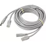 Sygonix SY-6441788 20m BNC + DC predlžovací kábel pre bezpečnostnú kameru, čierna