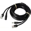 Sygonix kamerový kábel SY-6441782 - 10m CCTV video a napájací kábel, BNC na BNC + DC