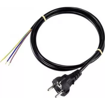 SYGONIX SY-5178370 napájací kábel CEE 7/7 na IEC C13 3m čierny