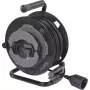 Sygonix SY-6618486 káblový bubon so 4 Schuko zásuvkami, 25 m kábel, čierna