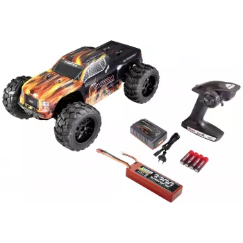 Reely Cimera Black Brushless 1:10 RC Monster Truck 4WD RTR 2,4 GHz s batériou a nabíjačkou (RE-6914403)