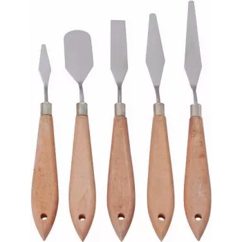 Reely RE-7042686 vysoko flexibilná sada špachtlí 5-dielna pre modelárstvo