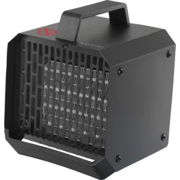 Sygonix SY-6735636 PTC keramické teplovzdušné kúrenie 500 W pre miestnosti do 10 m², čierne