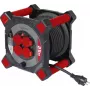 Sygonix SY-10236123 Káblový navijak 25m 4 zásuvky Schuko čierny