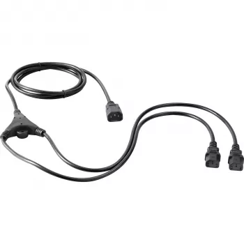 SYGONIX SY-5042698 napájací kábel C13 na Schuko 2,35 m čierny