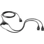 SYGONIX SY-5042698 napájací kábel C13 na Schuko 2,35 m čierny