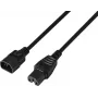 Sygonix SY-7154268 Napájací kábel CEE 7/7 na IEC C13 3 m čierny