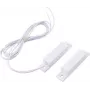 Sygonix SY-6056896 Magnetický kontakt NC 24 V/DC biely pre dvere/okná max. 15 mm