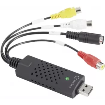 Renkforce RF-VC-120 video grabber so softvérom na úpravu videa, Plug and Play (RF-5044660)