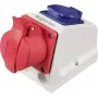 Sygonix SY-6271370 CEE nástenná zásuvka 16 A 5-pólová 415 V/AC IP44 červená