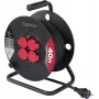 Sygonix SY-10236132 Káblový bubon 25 m H05VV-F 3G1.5 4 Schuko zásuvky čierna