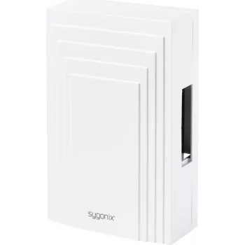 Sygonix SY-5491840 káblový zvonček 8-12V AC/DC 85dB biely