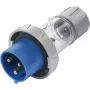 Sygonix SY-5873150 CEE karavanový konektor samec 32 A 3-polový 230 V/AC IP67 transparentný