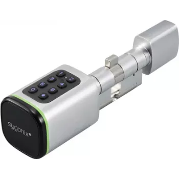 Sygonix SY-6121660 Bluetooth Smart Lock cylindrická vložka trieda C s podsvietenou klávesnicou