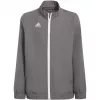 adidas Entrada 22 prezentačná bunda sivá 152cm H57539