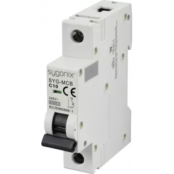 Sygonix SY-6440888 SYG-MCB 1P C10 6kA istič 10 A 240 V/AC