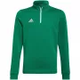 adidas Entrada 22 tréningové tričko detská mikina zelená HI2132 152cm