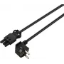Sygonix SY-6676352 napájací kábel Schuko na IEC C13 1,8 m čierny