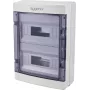 Sygonix SY-6696060 Nástenný malý rozvádzač, 24 modulov, 2 rady, IP40, biely