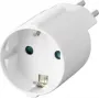 Sygonix SY-6949550 cestovný adaptér Schuko na Swiss (typ J na typ F, 10 A, 250 V, čierny)
